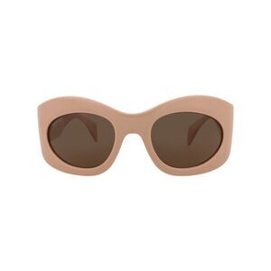 Gucci Shield-Frame Recycled Acetate Sunglasses Pink Unisex-Adult